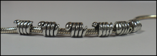 European Bead "Schlange Hisss"