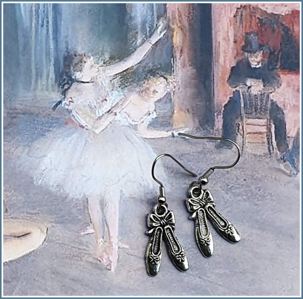 Ohrhänger "Ballettschuhe Schwanensee"