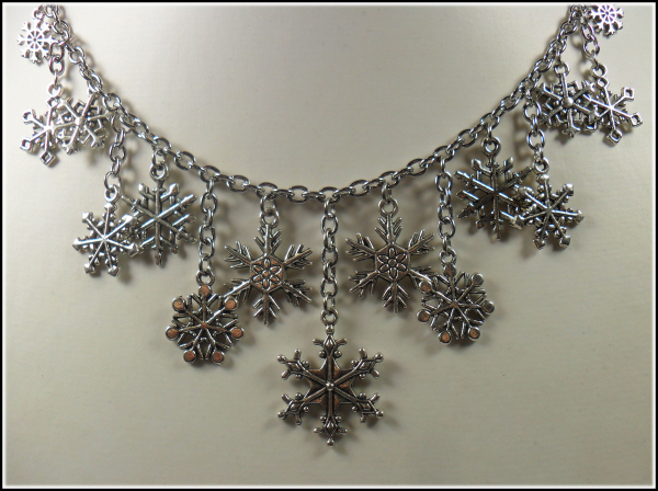 Collier "Schneeflockenzaubersterne"