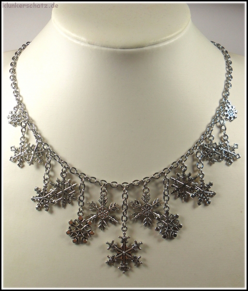 Collier "Schneeflockenzaubersterne"