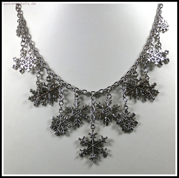 Collier "Schneeflockenzaubersterne"