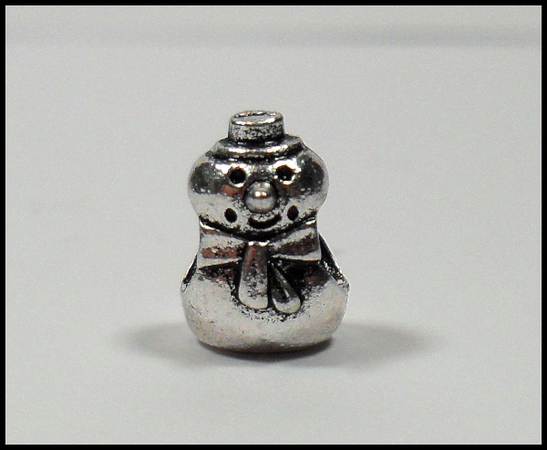 European Bead "Schneemann Olaf"