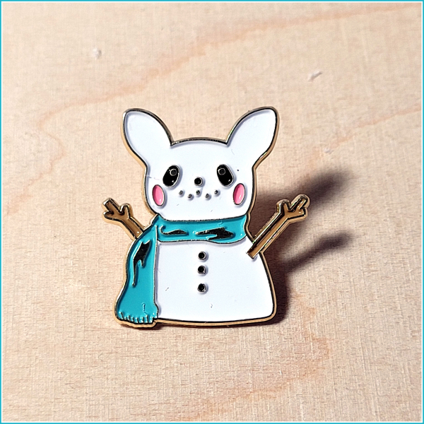 Pin "Schneemann Schneeschnucki"