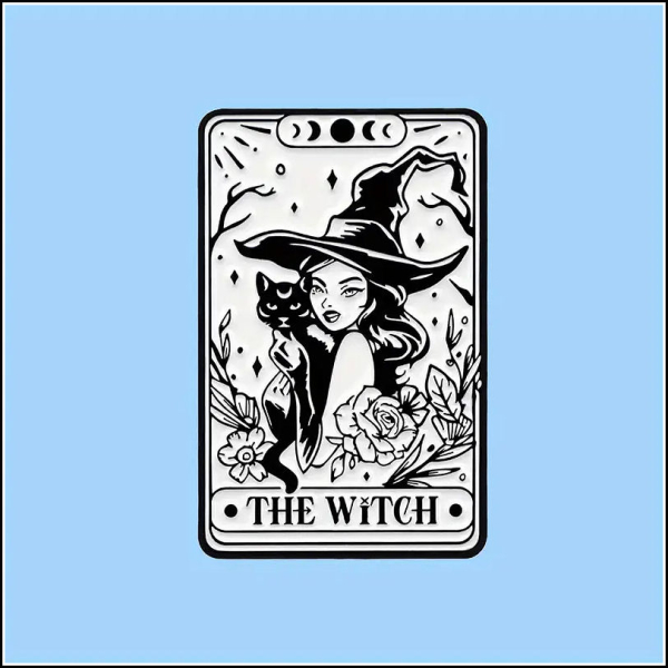 Pin "Tarotkarte THE WITCH"