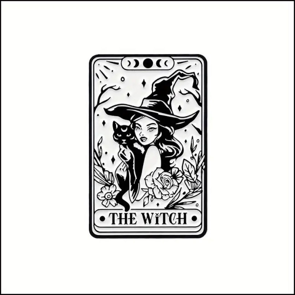 Pin "Tarotkarte THE WITCH"