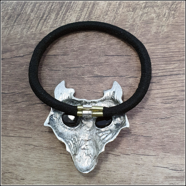 Haarschmuck / Haargummi  "Wolf"